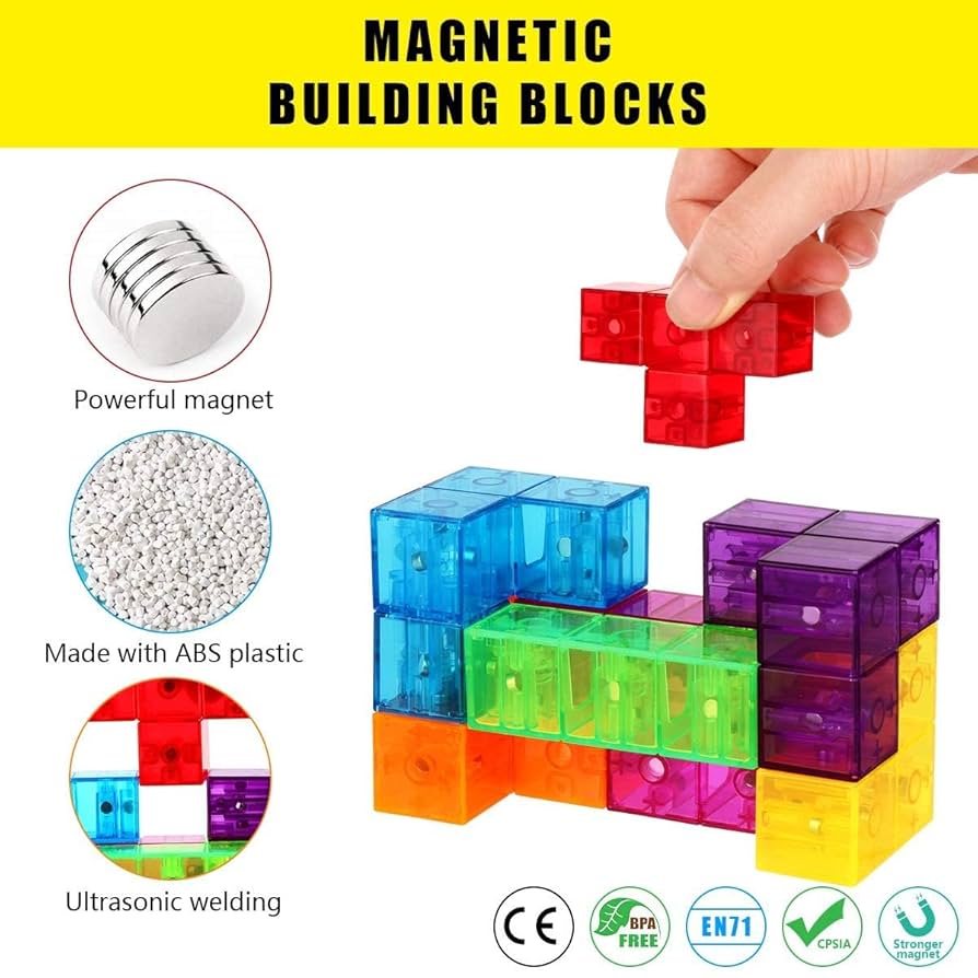 Amazon.co.jp: マグネットパズル 知育玩具 脳トレパズル 磁石